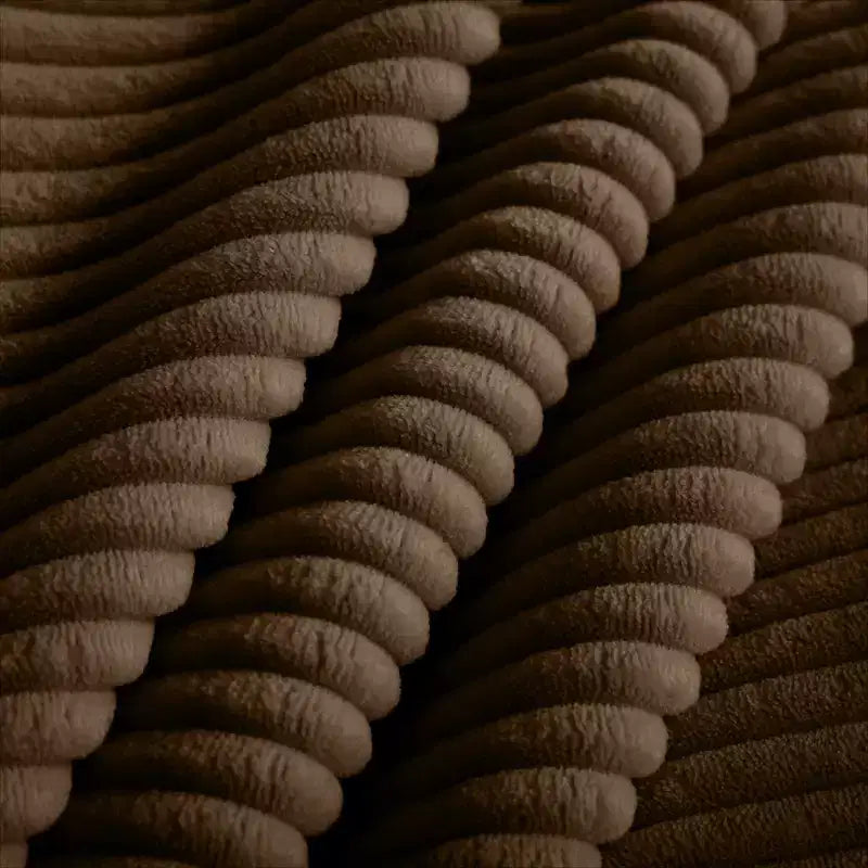 Banc de rangement ottoman carré en velours côtelé avec rangement caché, repose-pieds rembourré