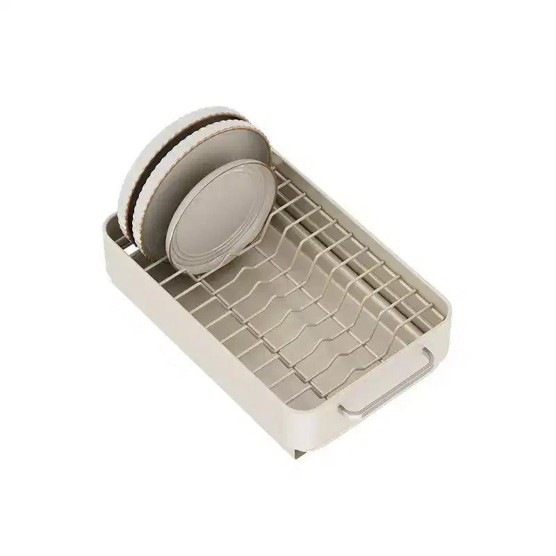 Égouttoir à vaisselle, tiroir coulissant pour armoire de cuisine, étagère de rangement coulissante en métal pour salle de bain et salon