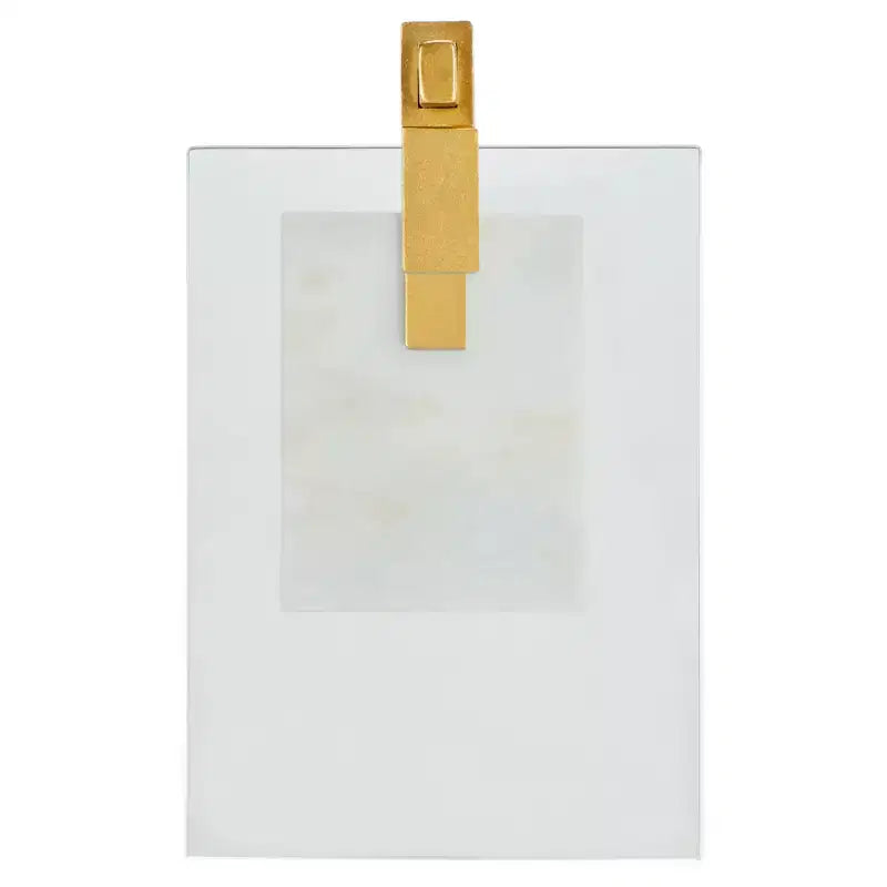 Table d'appoint avec base en marbre, blanche et dorée