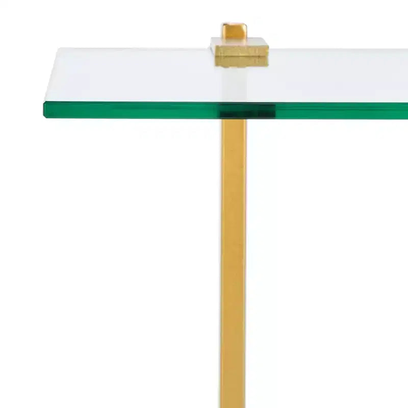 Table d'appoint avec base en marbre, blanche et dorée