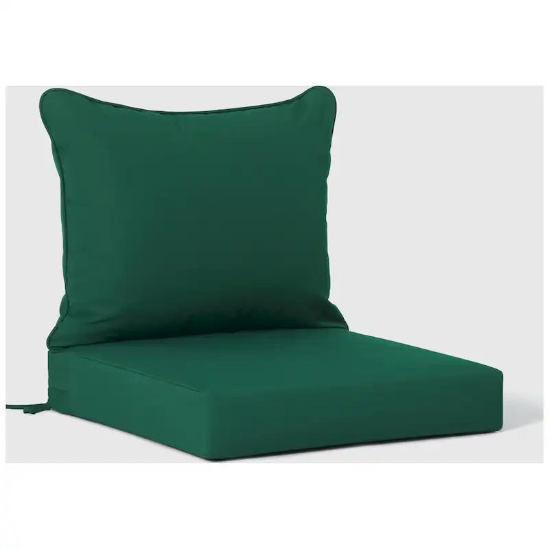 Polytrends Birchwood Canapé d'extérieur 3 places avec coussins en HDPE tout temps, noir