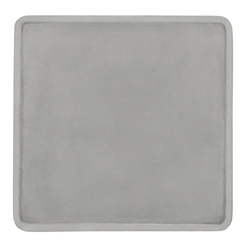 SAFAVIEH Outdoor Living Delartin Table Basse Moderne Gris Foncé - 22W x 22D x 15H