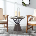 SAFAVIEH Outdoor Living Darien Concrete Coffee Table - 24W x 24D x 20H