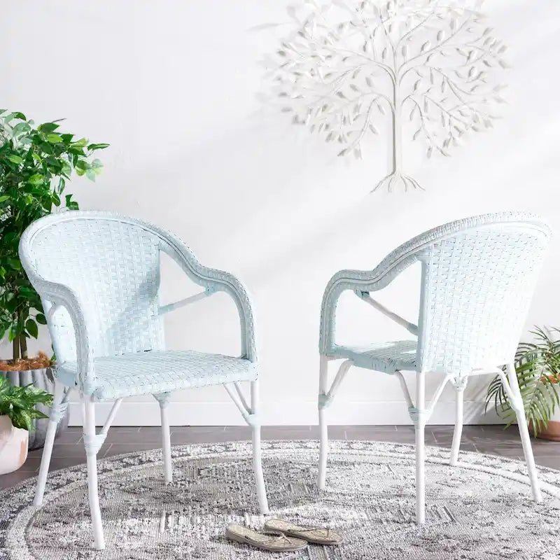 SAFAVIEH California Arm Chair (Set of 2) - 23W x 25D x 36H