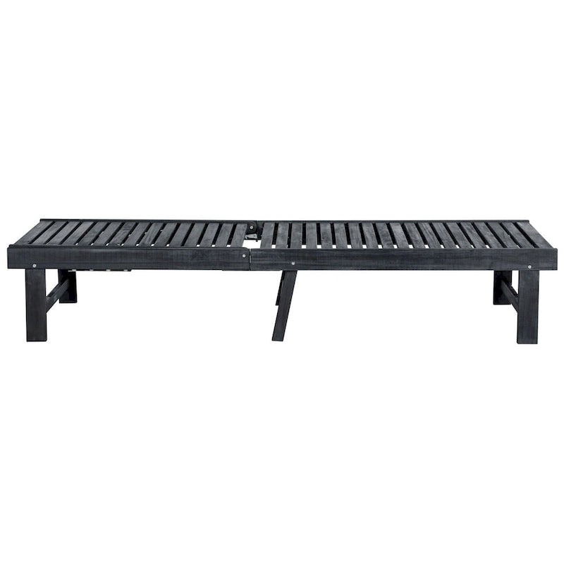 SAFAVIEH Outdoor Living Inglewood Chaise longue avec coussin - 24W x 75D x 15H