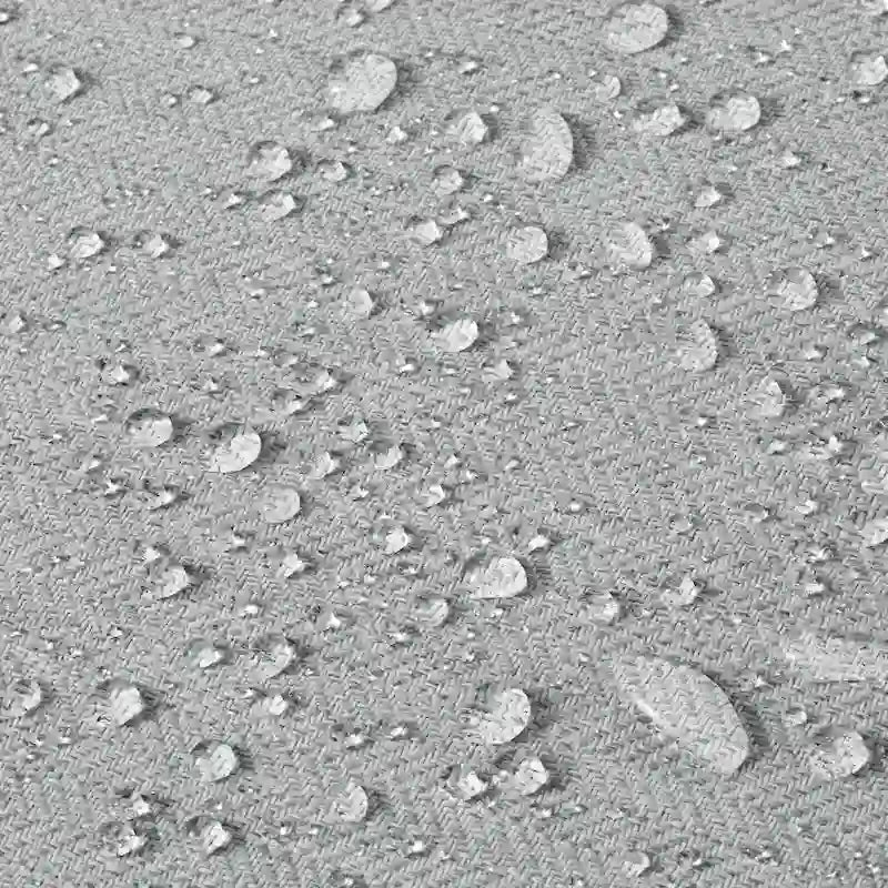 Polytrends Sectionnel de patio sans fin 5 pièces avec cadre gris et sièges profonds