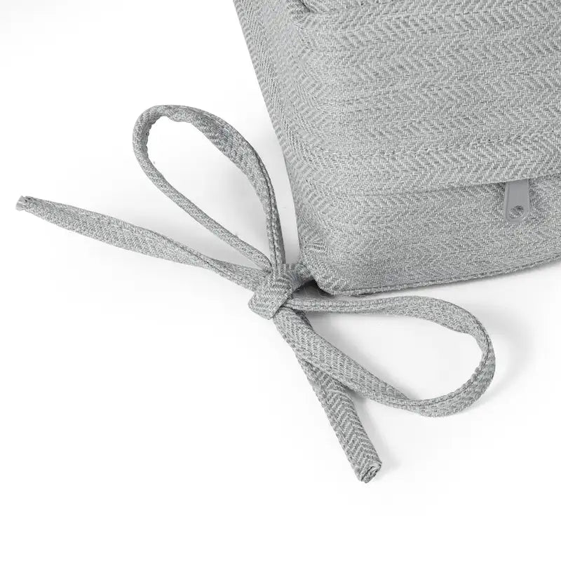 Polytrends Sectionnel de patio sans fin 5 pièces avec cadre gris et sièges profonds