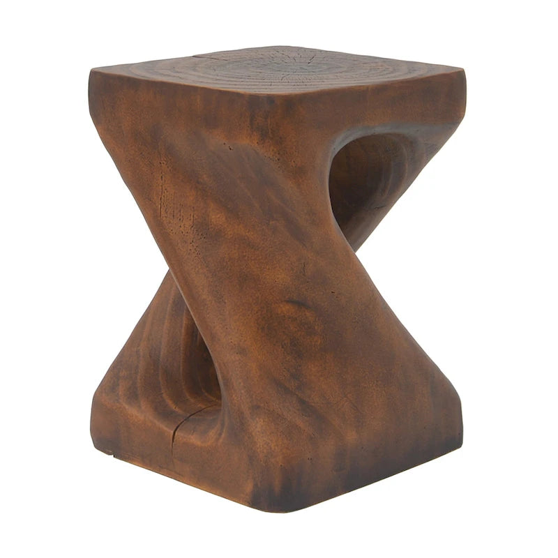 Christopher Knight Home - Table d'appoint en grain de bois torsadé Stella