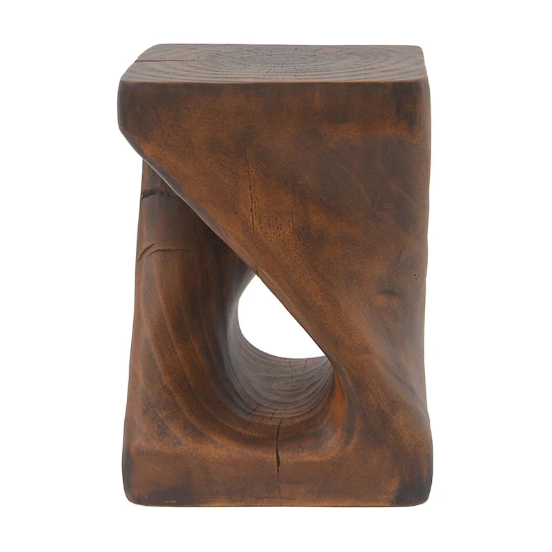 Christopher Knight Home - Table d'appoint en grain de bois torsadé Stella