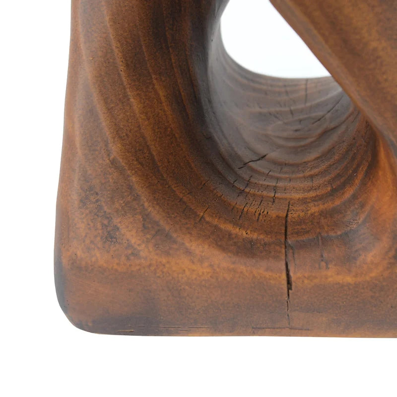 Christopher Knight Home - Table d'appoint en grain de bois torsadé Stella