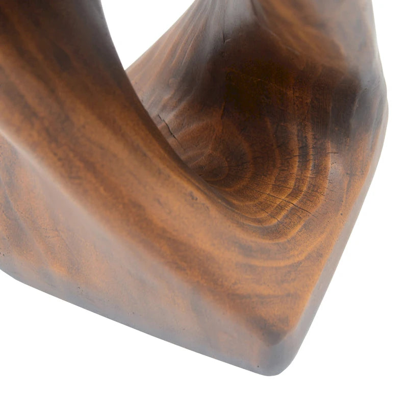 Christopher Knight Home - Table d'appoint en grain de bois torsadé Stella