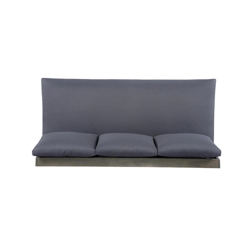 Christopher Knight Home - Canapé de jardin Sherwood en acacia à 3 places avec coussins
