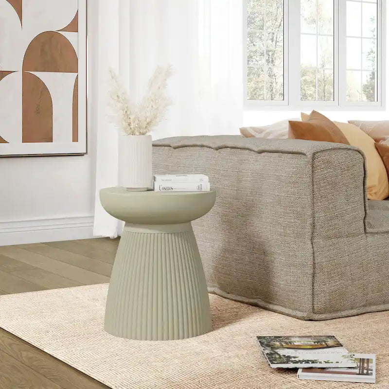 Table d'appoint Ryan Outdoor MGO de Christopher Knight Home - 20 po H