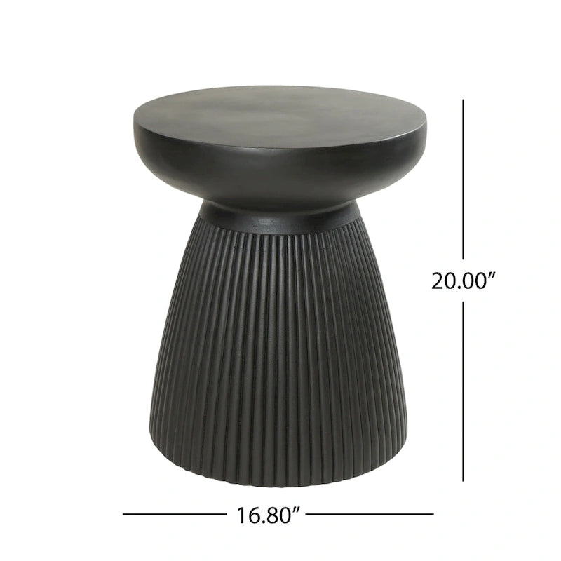 Table d'appoint Ryan Outdoor MGO de Christopher Knight Home - 20 po H