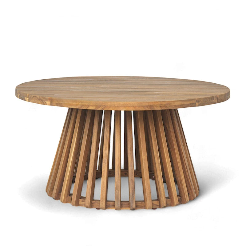 Christopher Knight Home - Table basse de patio en bois d'acacia Rex