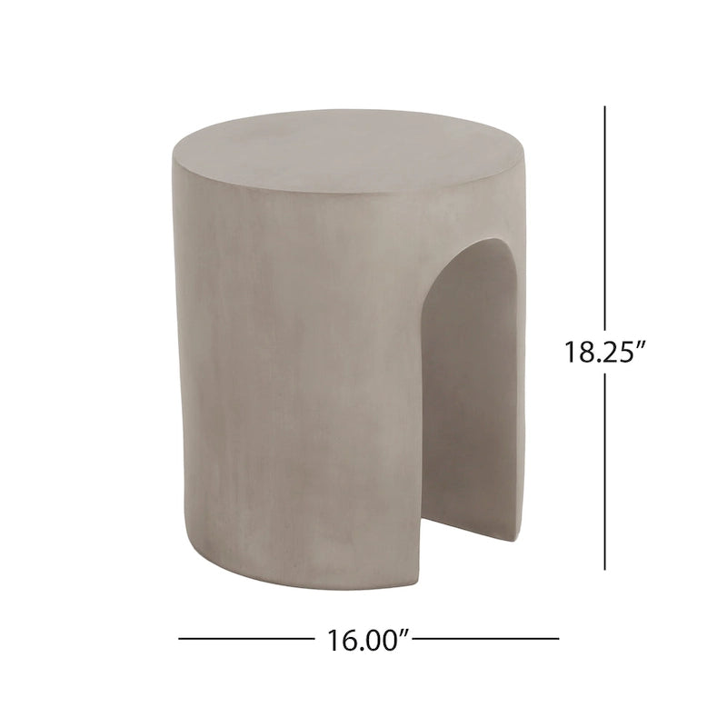 Christopher Knight Home - Table d'appoint d'extérieur en U Morgan