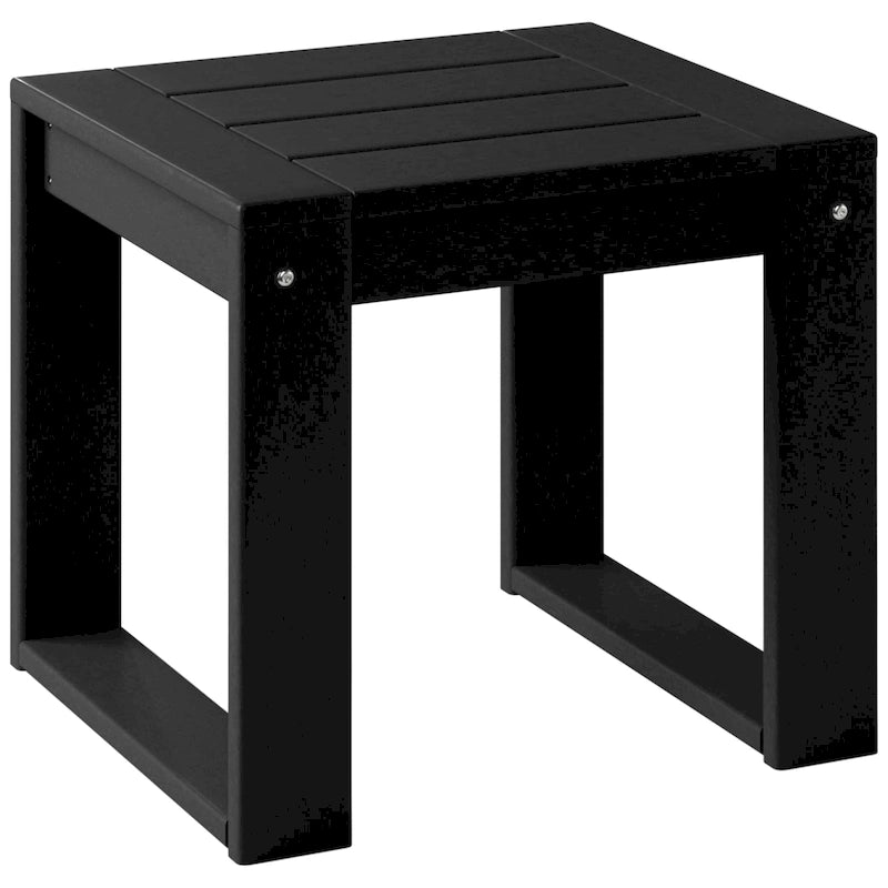 Table d'appoint d'extérieur Polytrends en polyéthylène