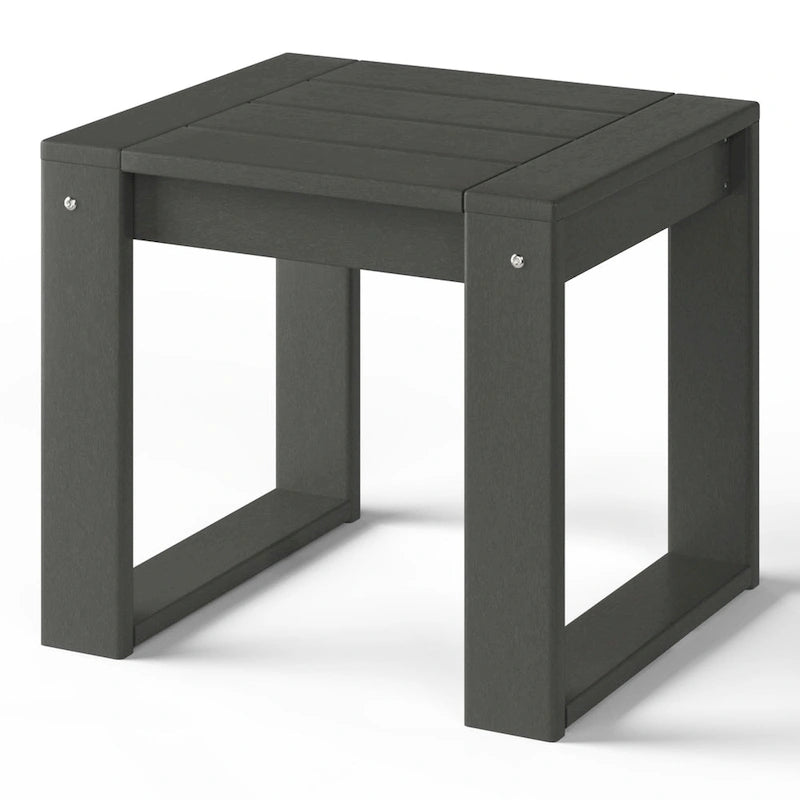 Table d'appoint d'extérieur Polytrends en polyéthylène