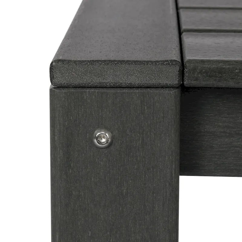 Table d'appoint d'extérieur Polytrends en polyéthylène