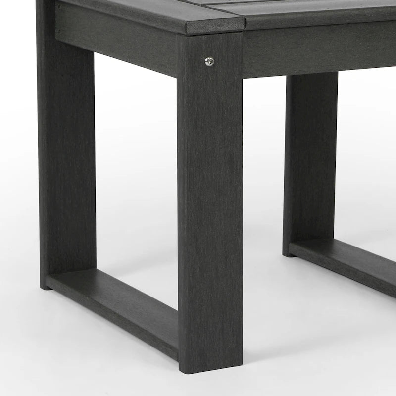 Table d'appoint d'extérieur Polytrends en polyéthylène