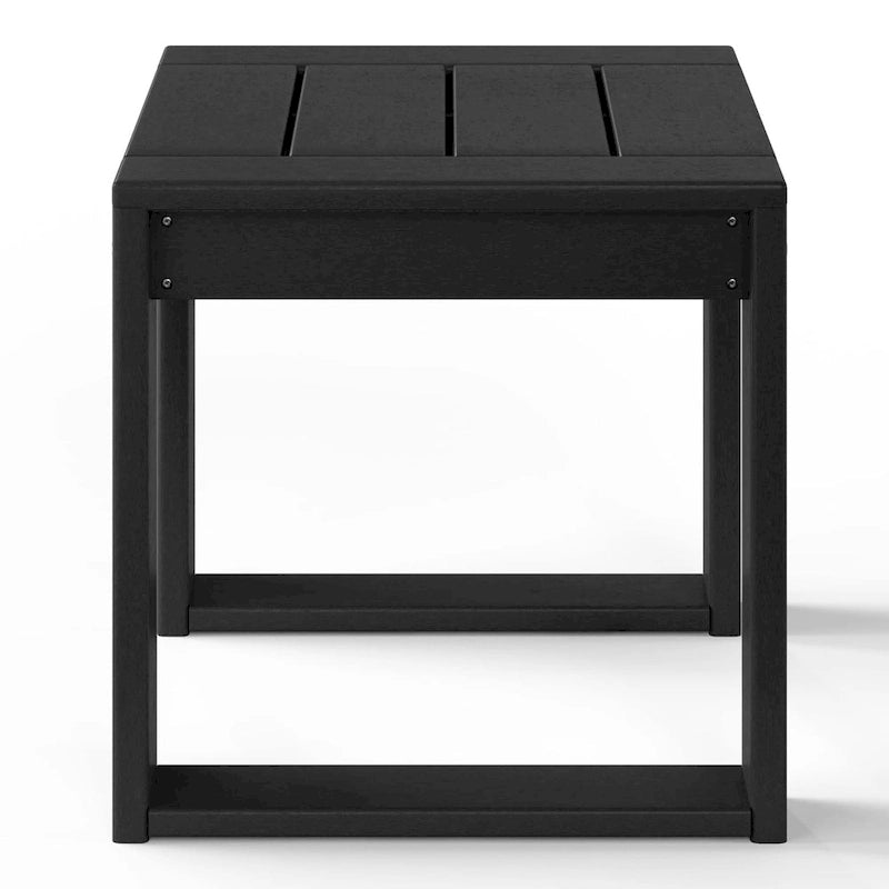 Table d'appoint d'extérieur Polytrends en polyéthylène