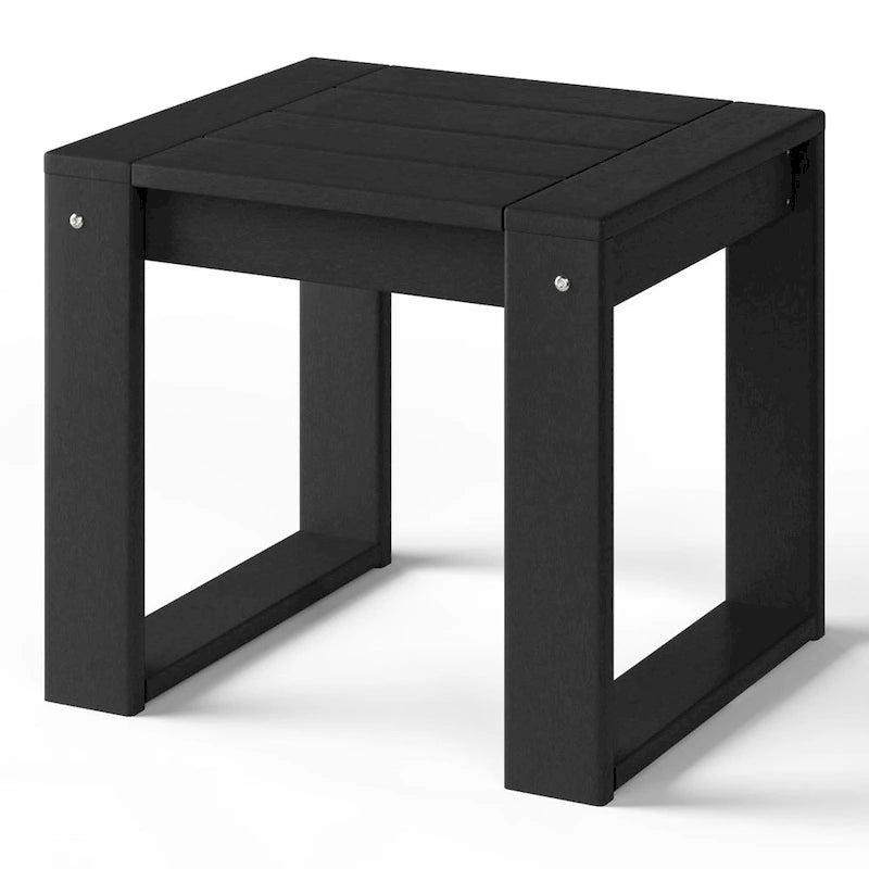 Table d'appoint d'extérieur Polytrends en polyéthylène