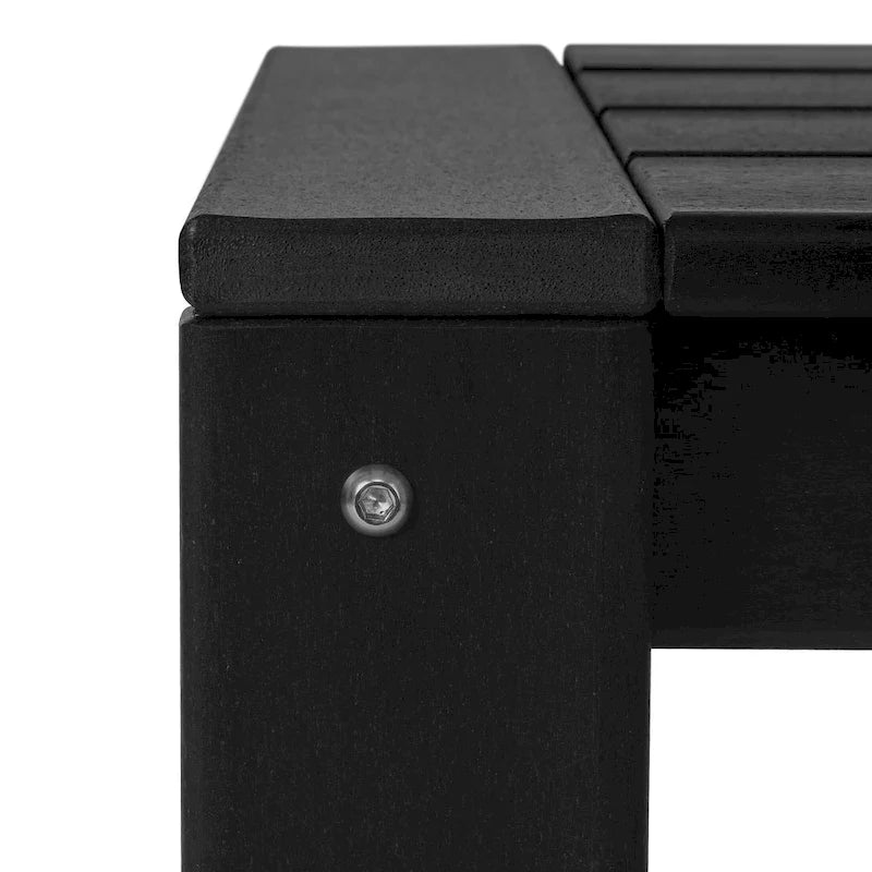 Table d'appoint d'extérieur Polytrends en polyéthylène