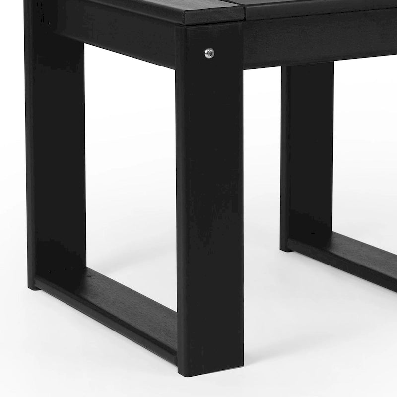 Table d'appoint d'extérieur Polytrends en polyéthylène