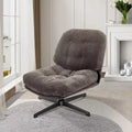 High-quality Corduroy Fabric Swivel Accent Chair