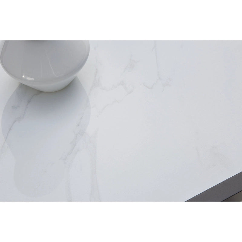 Signature Design by Ashley Beachloft Table basse d'extérieur noire/grise - 30 po L x 30 po P x 18 po H