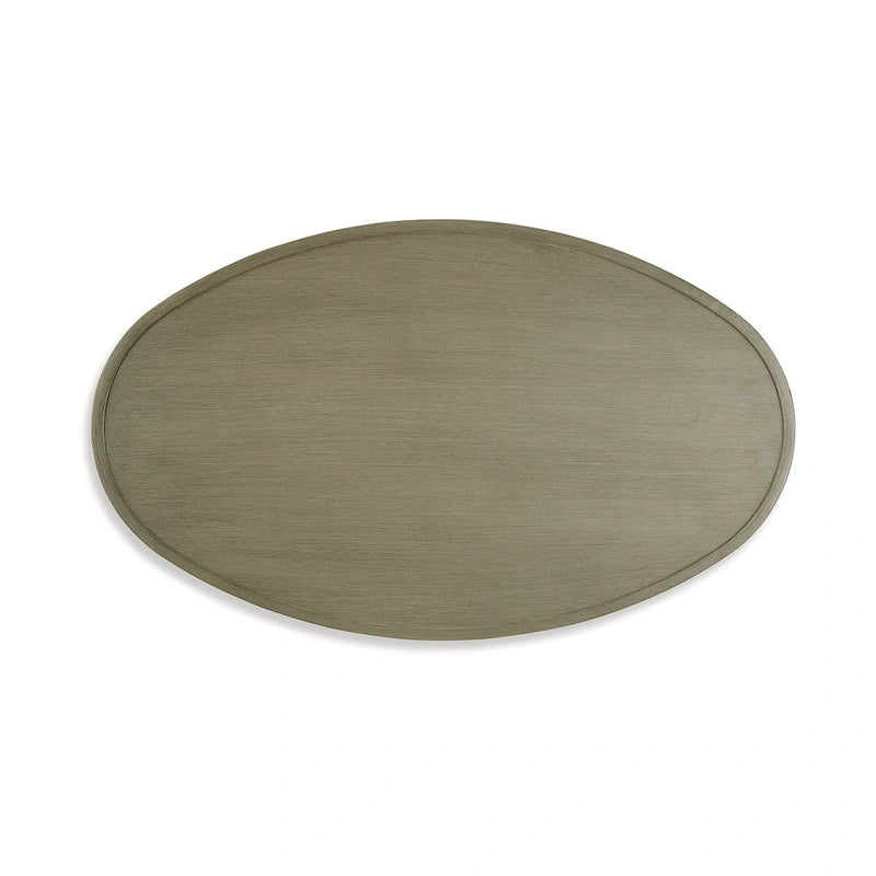 Signature Design by Ashley Swiss Valley Brown, ensemble de 3 tables d'appoint d'extérieur - 48 L x 30 P x 18 H