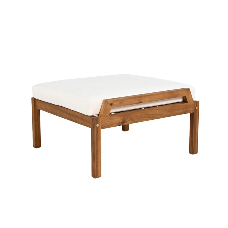 Christopher Knight Home - Ensemble de conversation extérieur 3 pièces en osier et bois d'acacia Alexander