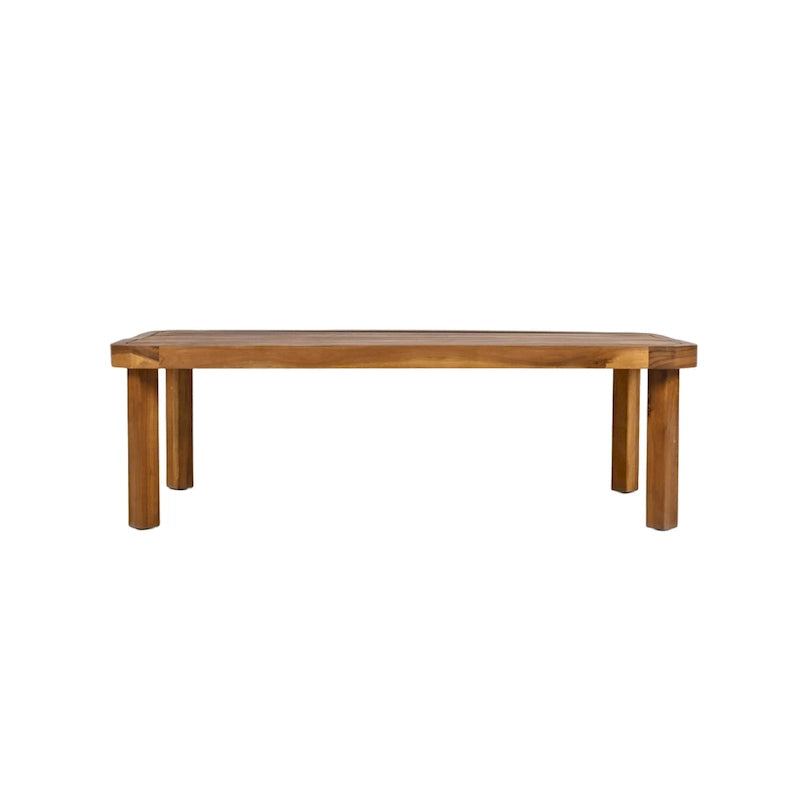 Christopher Knight Home - Ensemble de conversation extérieur 3 pièces en osier et bois d'acacia Alexander