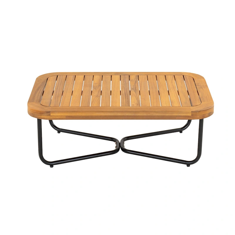 Christopher Knight Home - Ensemble de conversation d'extérieur en bois d'acacia Mason