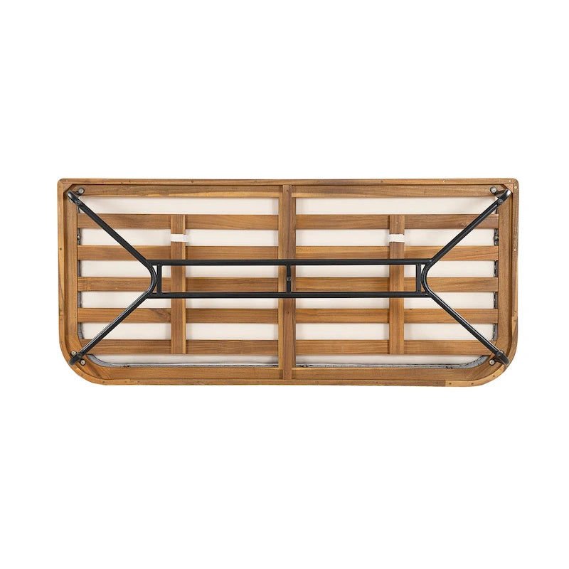 Christopher Knight Home - Ensemble de conversation d'extérieur en bois d'acacia Mason