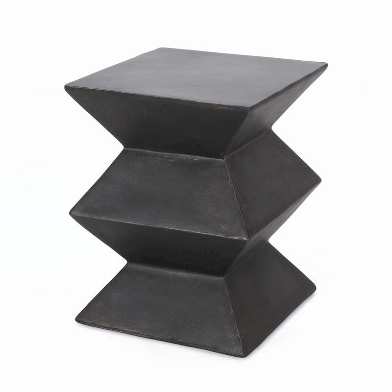 Table d'appoint extérieure légère en béton