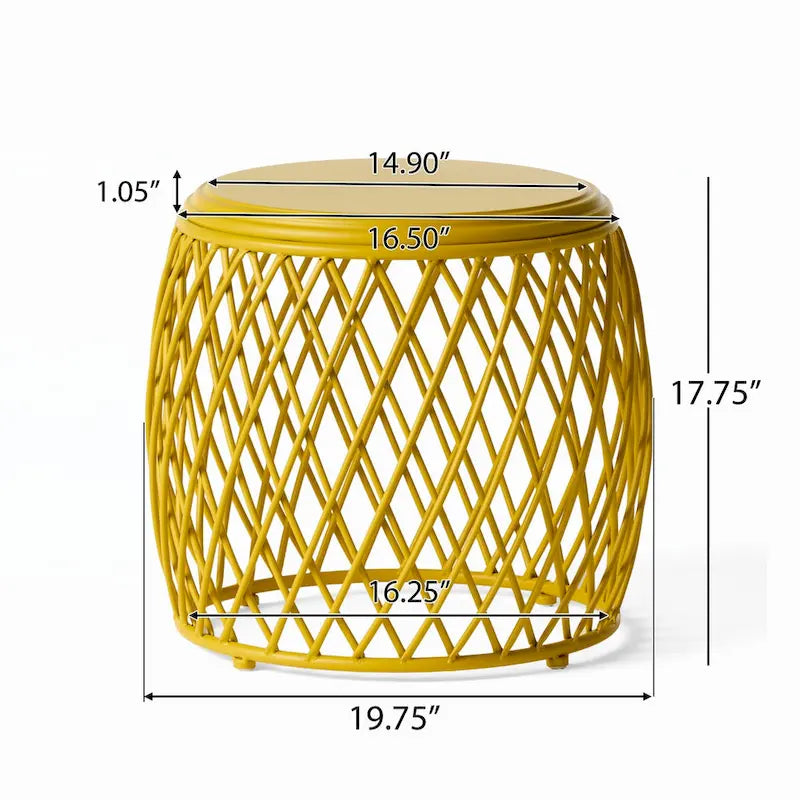 TABLE D'APPOINT d'extérieur 19,75 po