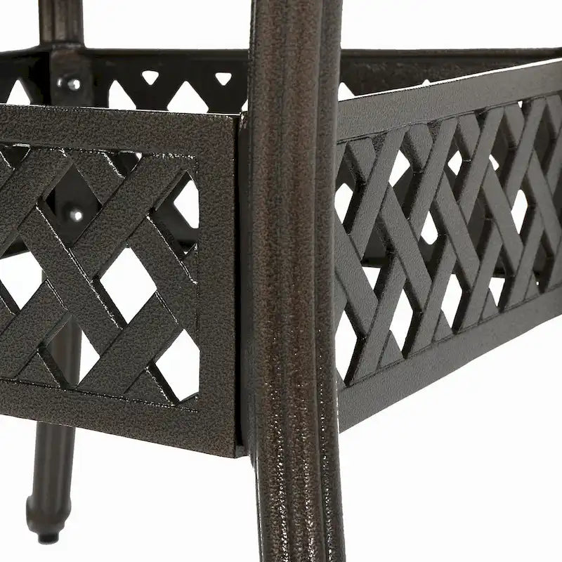 Table à manger extensible en aluminium pour l'extérieur