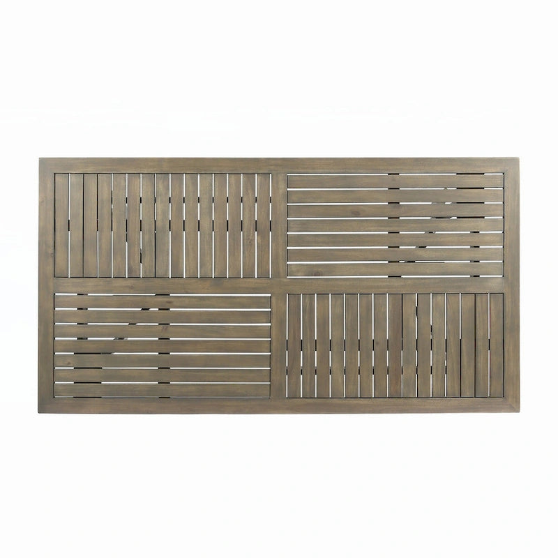 TABLE EN BOIS D'EXTÉRIEUR