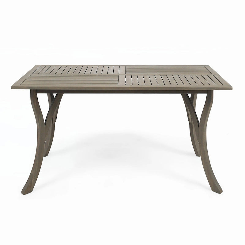 TABLE EN BOIS D'EXTÉRIEUR