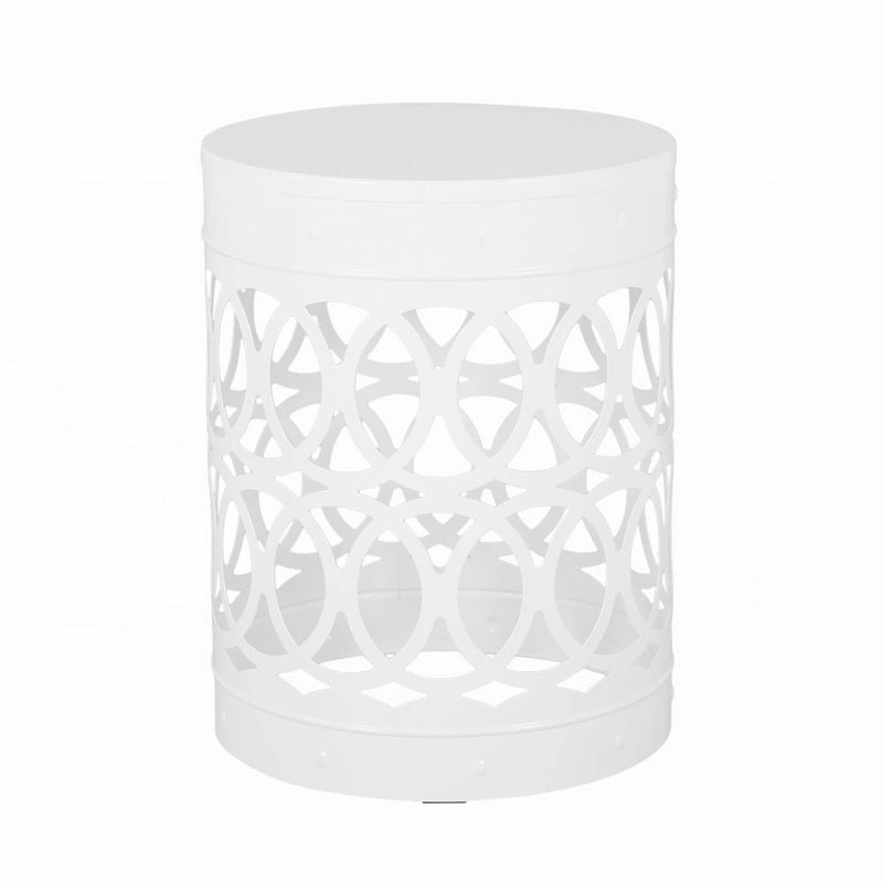Table d'appoint en métal d'extérieur - Lot de 2