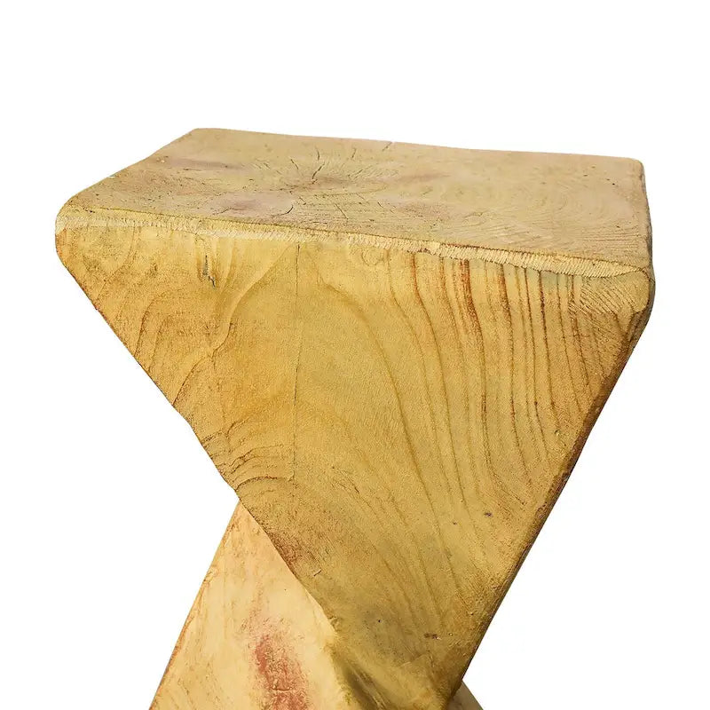 Table d'appoint d'extérieur en béton, table d'appoint géométrique moderne pour la décoration intérieure