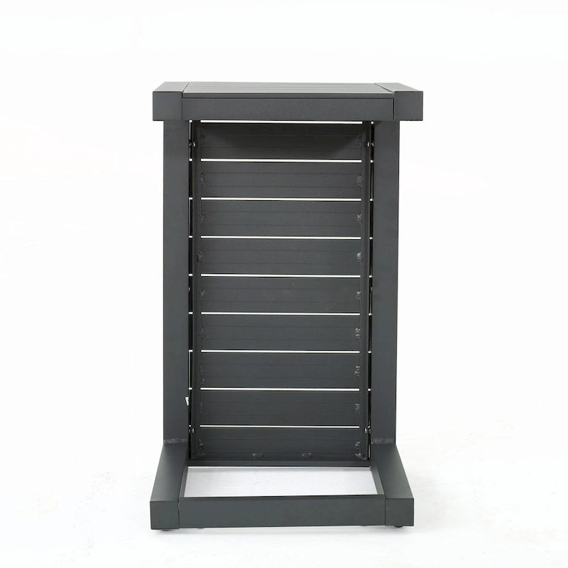 Table de jardin en C gris CAPE CORAL