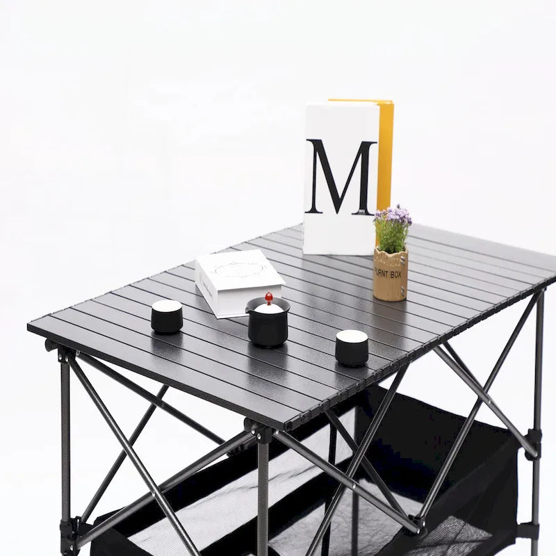 Table d'extérieur pliante avec sac de transport