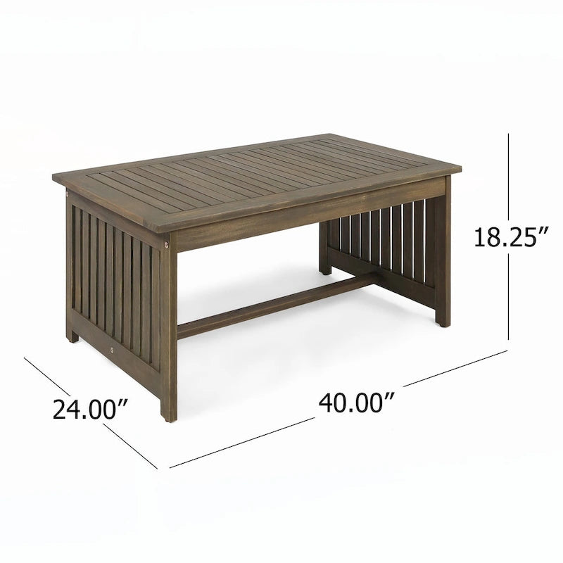 Table basse ACACIA d'extérieur