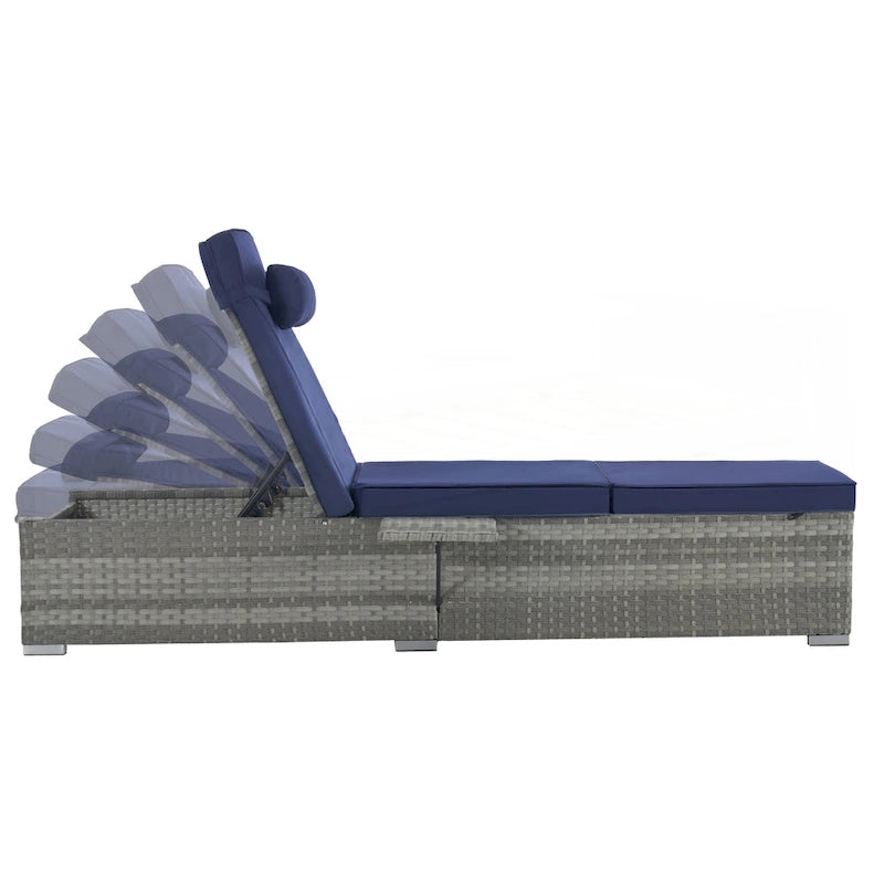 Chaise longue d'extérieur haut de gamme