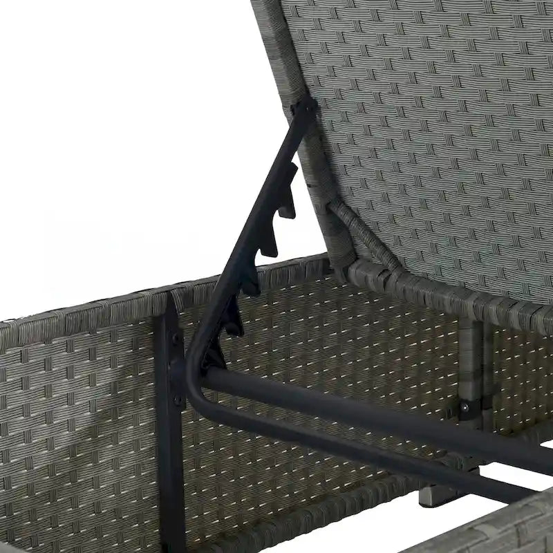 Chaise longue d'extérieur haut de gamme