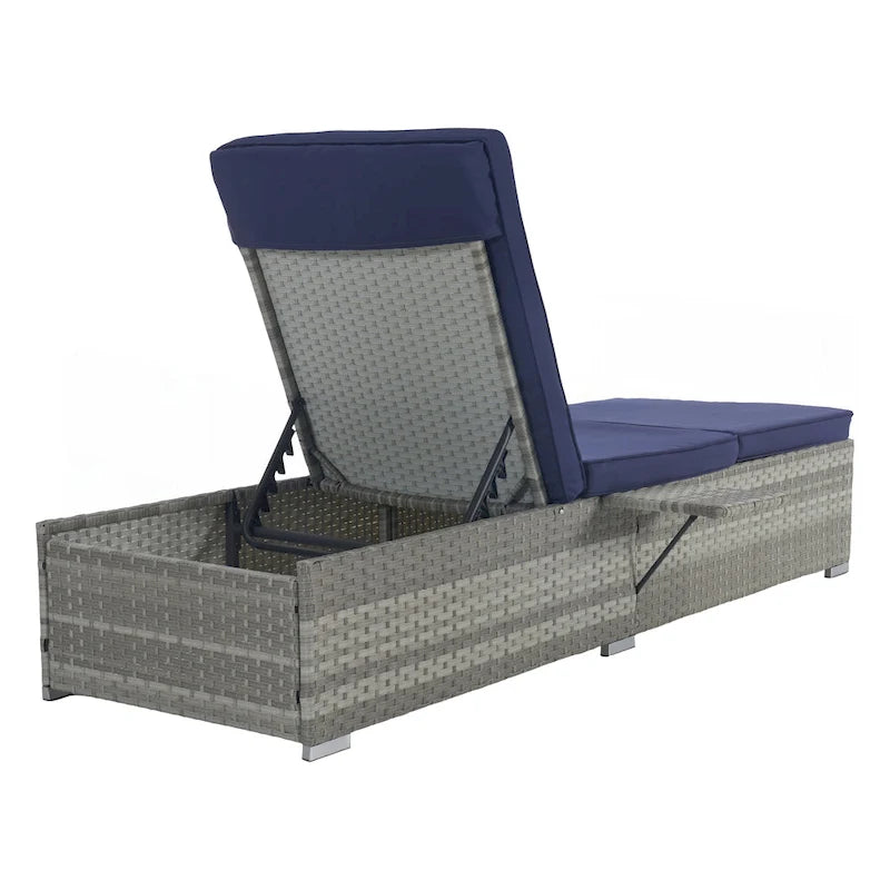 Chaise longue d'extérieur haut de gamme