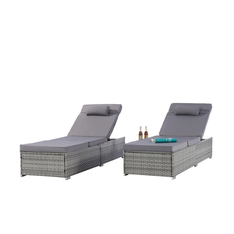 Chaise longue d'extérieur haut de gamme