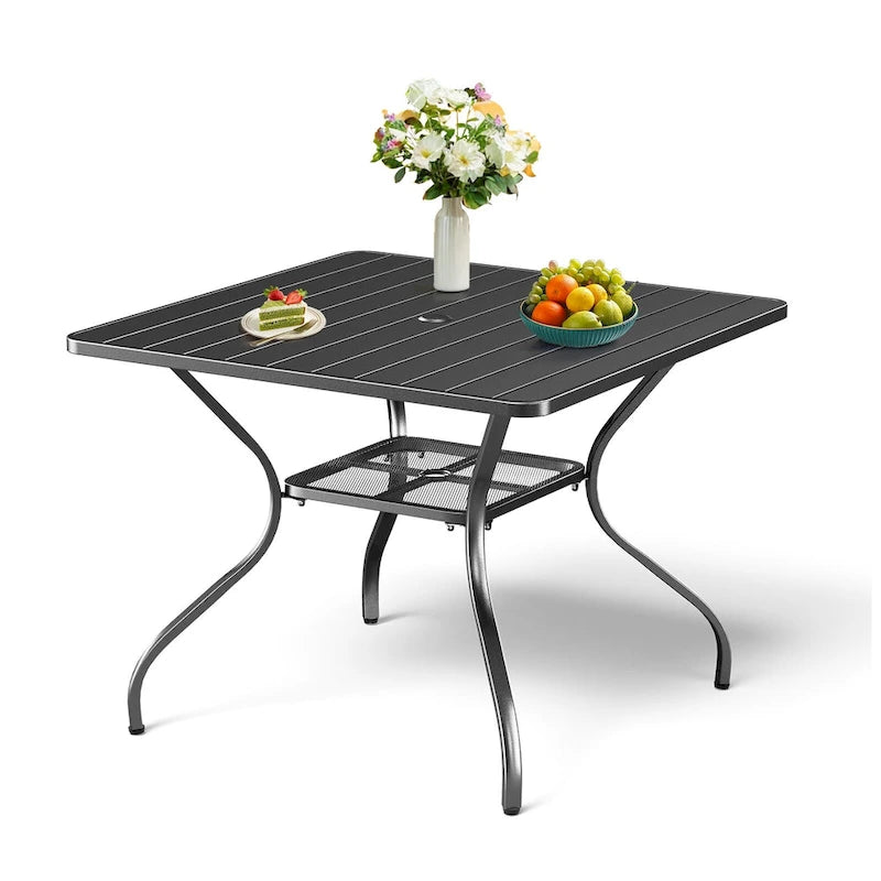 Chaise Balancelle de Jardin avec Coussins Beiges